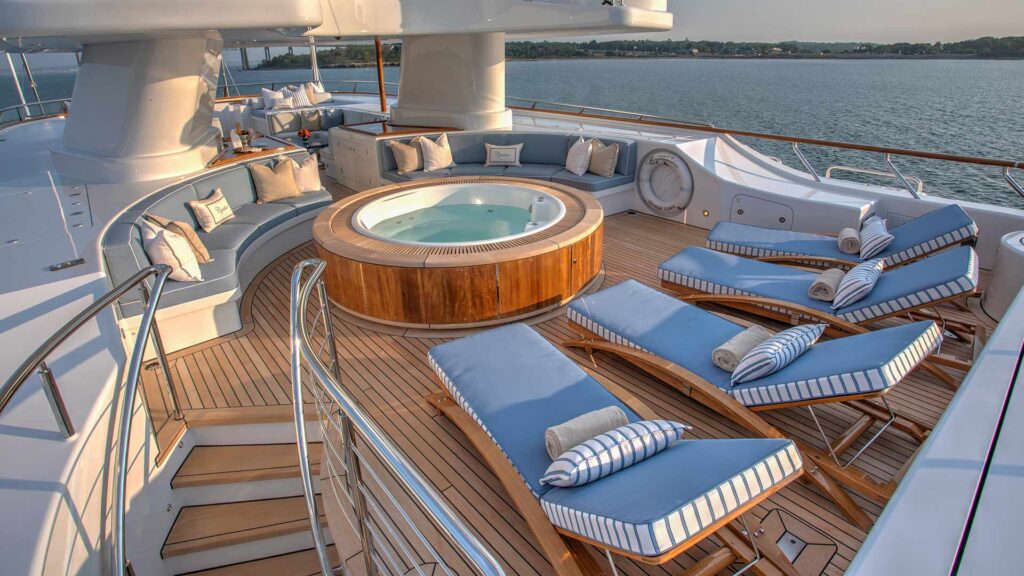Bonville Associates Cynthia 182' Feadship Exterior Decks