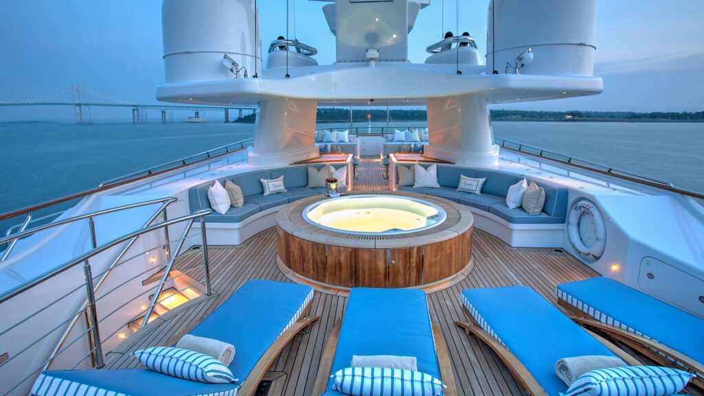 Bonville Associates Cynthia 182' Feadship Exterior Decks