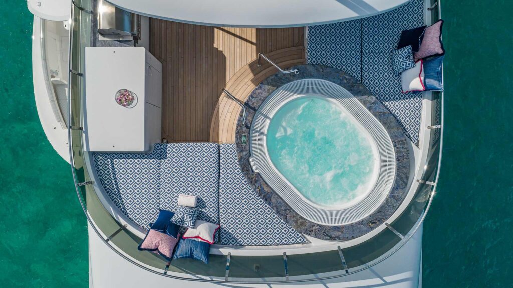 Bonville Associates Carte Blanche 161' Christensen Sun deck